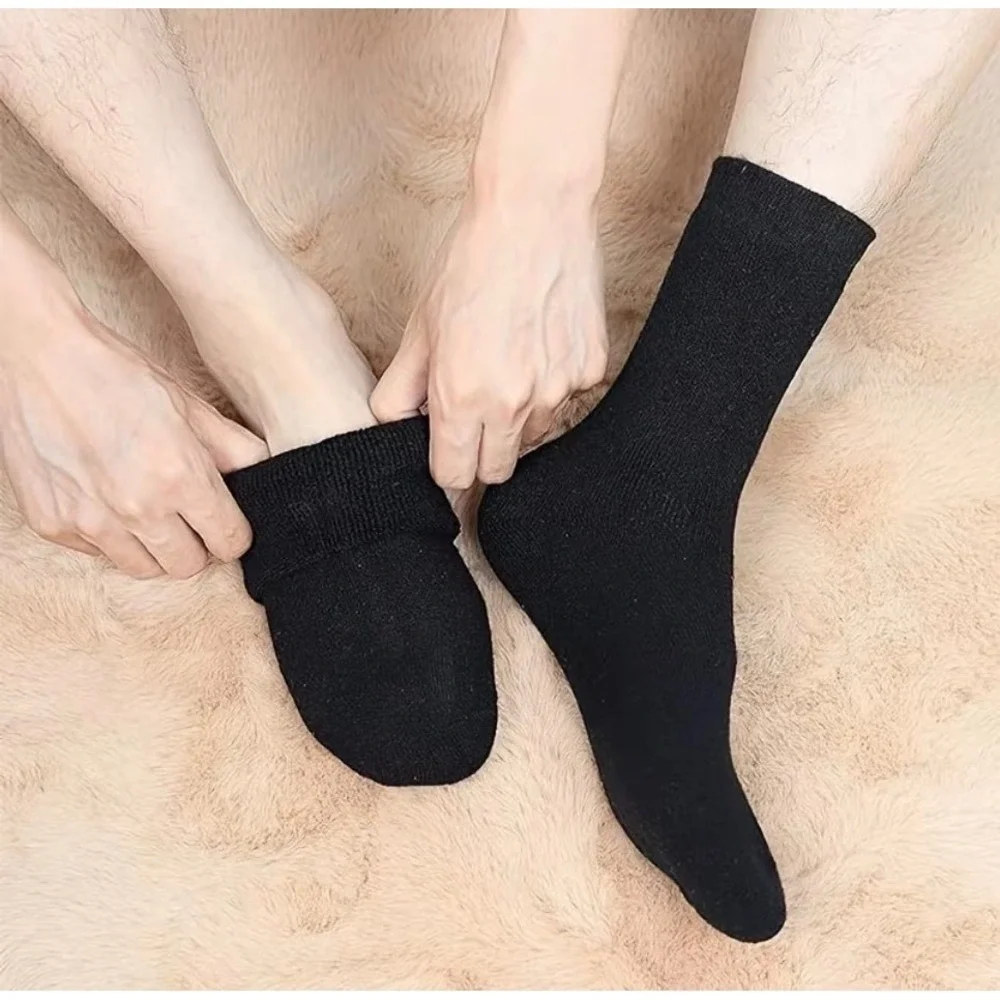 Calcetines Unisex De Lana Merino De Grosor Medio Talla 7-13 Paquete De 5 Nueva‎